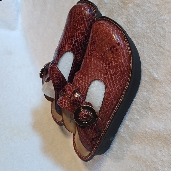 Alegria by PG Lite mules leather uppers and lining size 36 brown - Picture 1 of 7